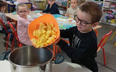 Semaine du goût: dégustation de la soupe au butternut